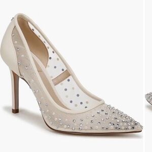 Sam Edelman Hazel Mesh Pointed Toe Pump